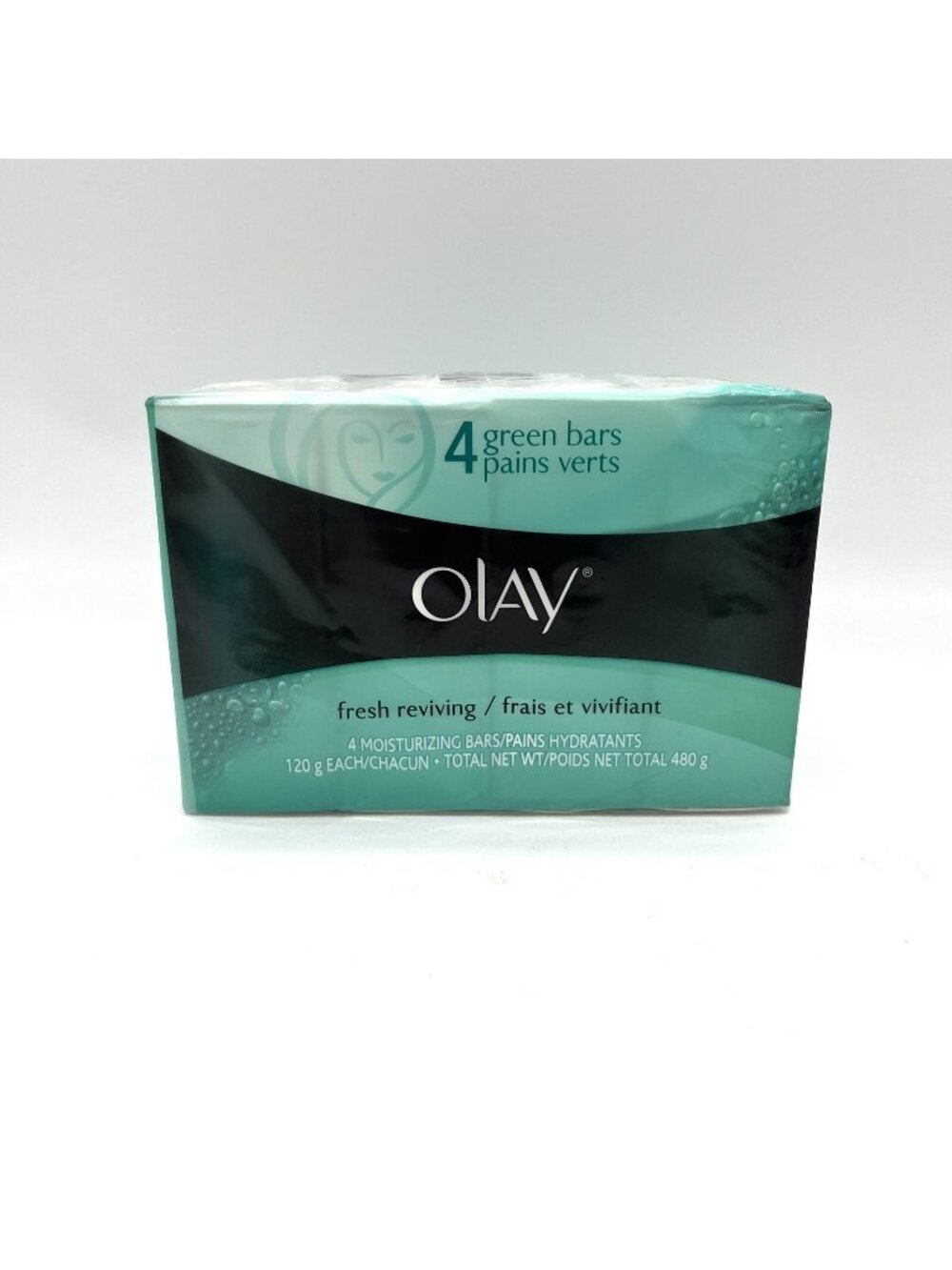 4 Bar Olay Fresh Reviving Moisturizing Bar Soap 4.2 oz each Rare HTF